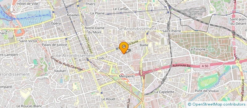 localisation de l'entreprise ETD  MARSEILLE