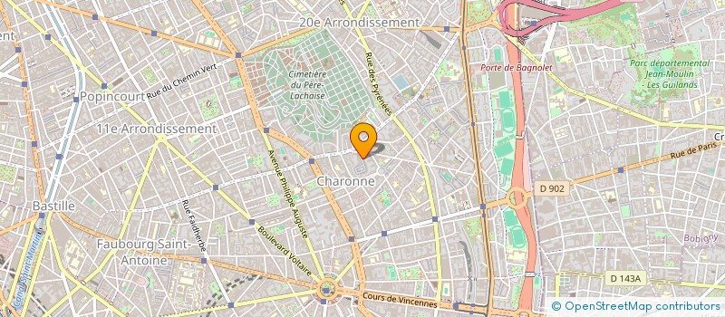 localisation de l'entreprise ETD RENOV à CLICHY
