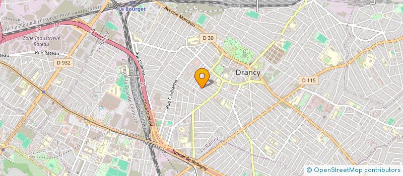localisation de l'entreprise ETDSP BATIMENT à DRANCY