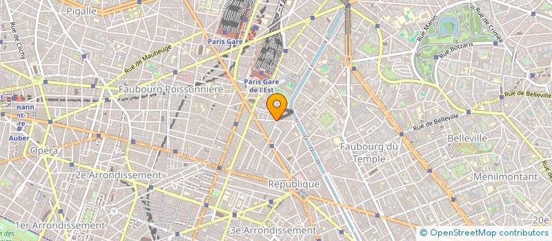 localisation de l'entreprise ETE 80  PARIS