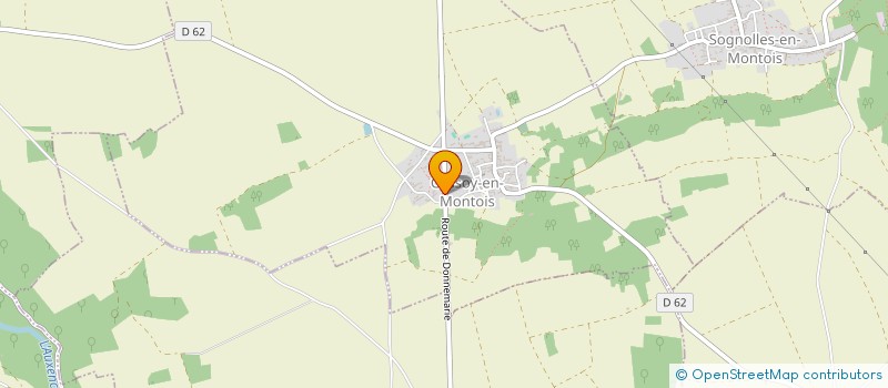 localisation de l'entreprise ETE  SIGY