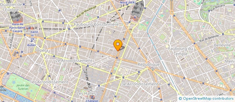 localisation de l'entreprise ETE - FLOEX à PARIS