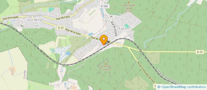 localisation de l'entreprise ETE INDIEN  FALCK