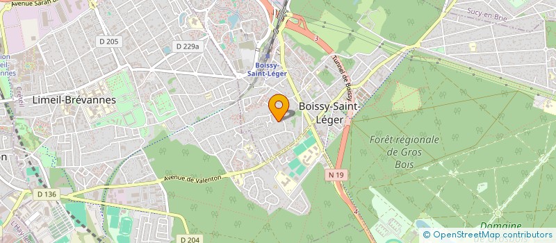 localisation de l'entreprise ETE INGENIERIE à BOISSY-SAINT-LEGER