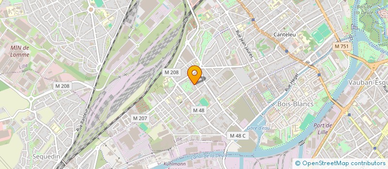 localisation de l'entreprise ETE MAUVE à LILLE