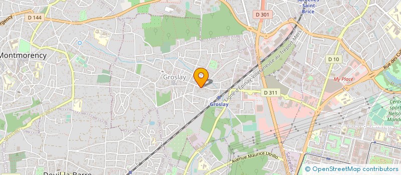 localisation de l'entreprise ETEDI  GROSLAY