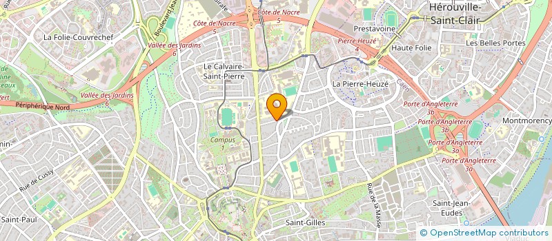 localisation de l'entreprise ETEILES à CAEN