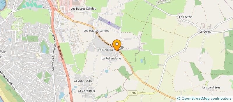localisation de l'entreprise ETEL PARTICIPATIONS à SAINT-BREVIN-LES-PINS
