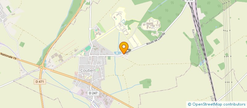 localisation de l'entreprise ETEL SERVICES  COUBERT