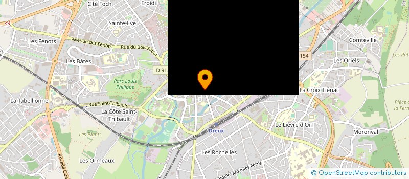 localisation de l'entreprise ETELENTY à DREUX
