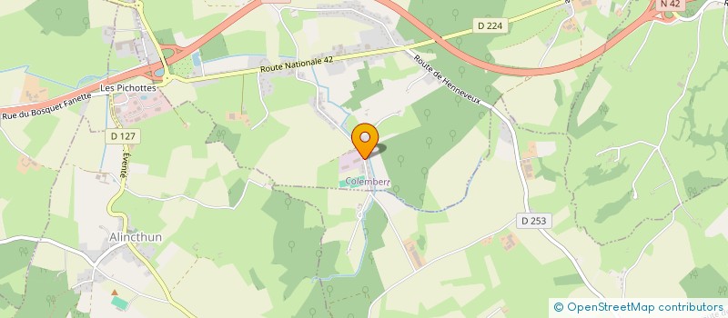 localisation de l'entreprise ETERLOU  COLEMBERT