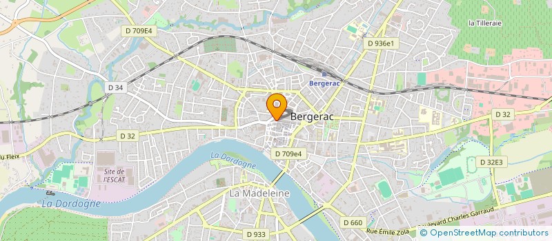 localisation de l'entreprise ETERNA SKIN PRO à BERGERAC