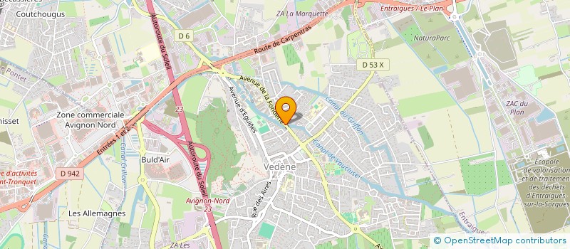 localisation de l'entreprise ETERNAL FAMILY'S  VEDENE