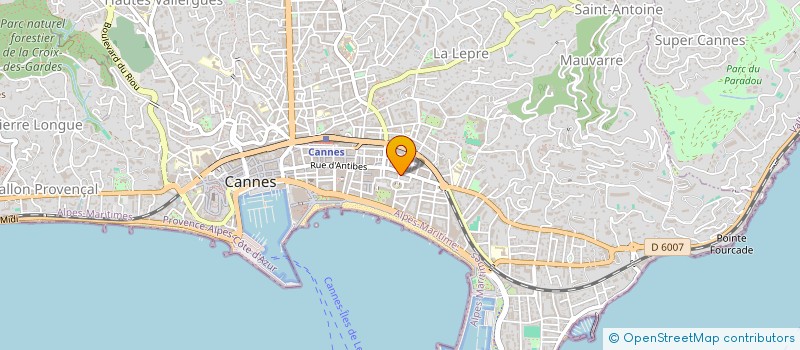 localisation de l'entreprise ETERNAL GOLD à CANNES