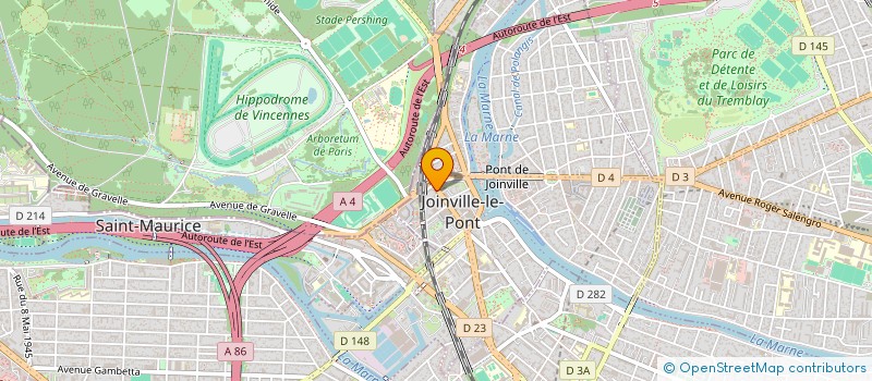 localisation de l'entreprise ETERNAL INVEST à JOINVILLE-LE-PONT