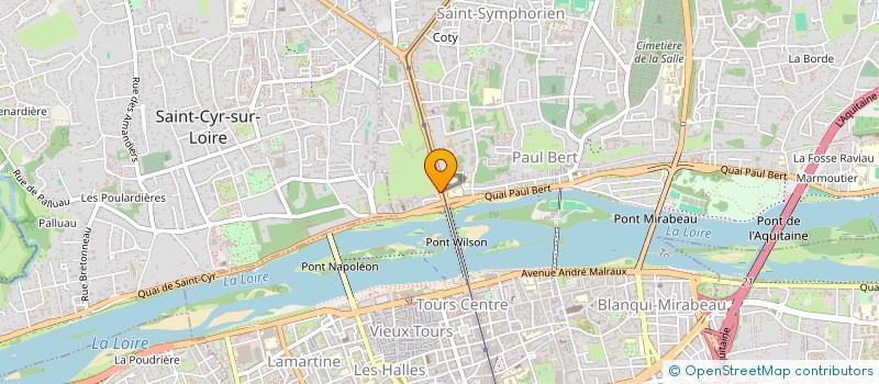 localisation de l'entreprise ETERNAL NETWORK à TOURS