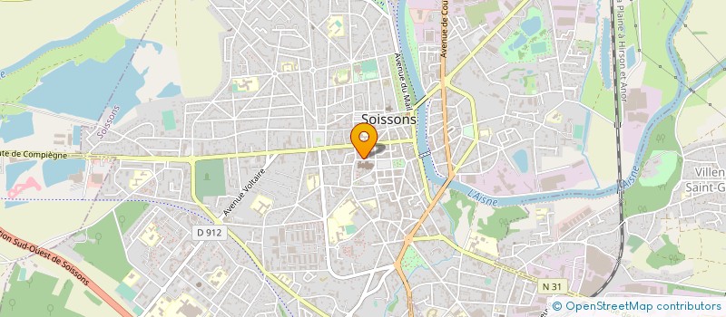 localisation de l'entreprise ETERNAL PC à SOISSONS