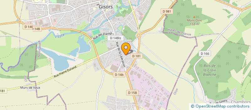 localisation de l'entreprise ETERNAL STUDIO ART TATTOO  CHAUMONT-EN-VEXIN