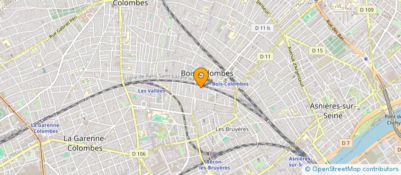 localisation de l'entreprise ETERNAME à BOIS-COLOMBES