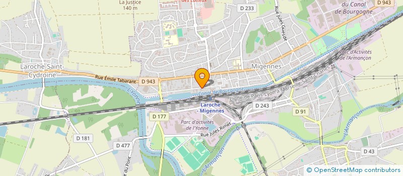 localisation de l'entreprise ETERNEL EXO.COM à MIGENNES
