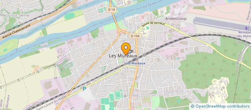 localisation de l'entreprise ETERNEL'OR à LES MUREAUX