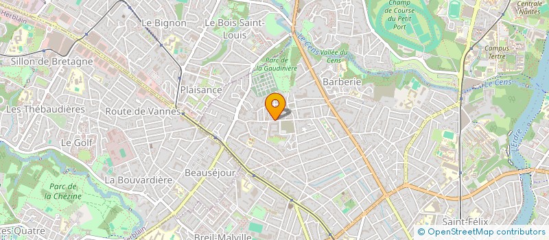 localisation de l'entreprise ETERNEL SEPTEMBRE à NANTES