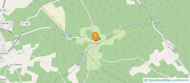 localisation de l'entreprise ETERNELLEMENT VERRE  LA CLOTTE