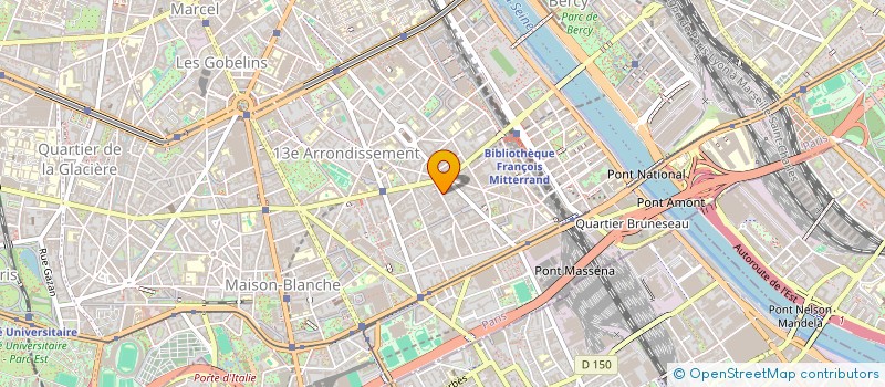 localisation de l'entreprise ETERNIS à PARIS
