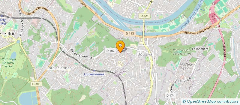 localisation de l'entreprise ETERNITYREALITY STUDIO  LOUVECIENNES