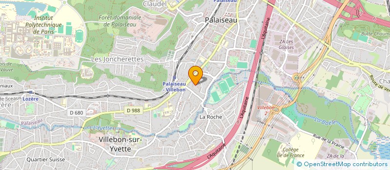 localisation de l'entreprise ETERNO CONSEILS  PALAISEAU