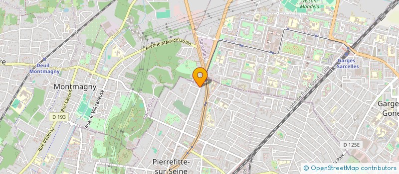 localisation de l'entreprise ETF à PIERREFITTE-SUR-SEINE