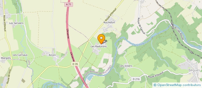localisation de l'entreprise ETF DURANTEL à SAINT-BONNET-DE-ROCHEFORT
