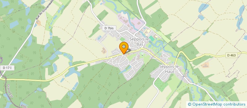 localisation de l'entreprise ETF HAGMANN DAVID à SEPPOIS-LE-BAS