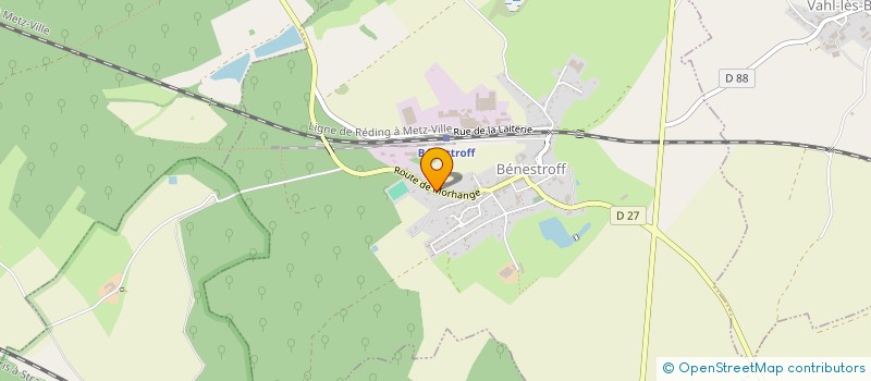 localisation de l'entreprise ETF JAYER  BENESTROFF