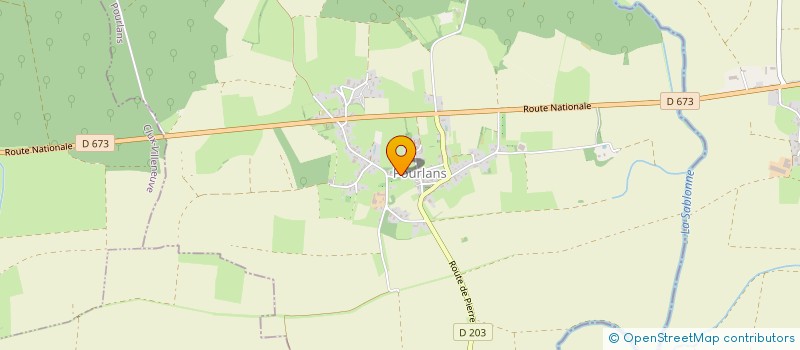 localisation de l'entreprise ETF LA FRANC COMTOISE  POURLANS