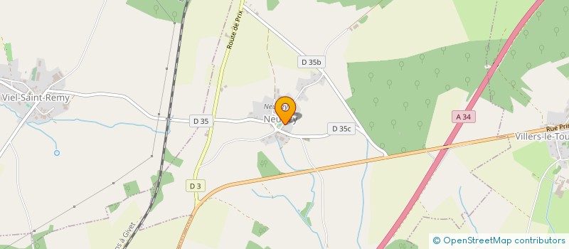 localisation de l'entreprise ETF THOMAS BOIS  NEUVIZY