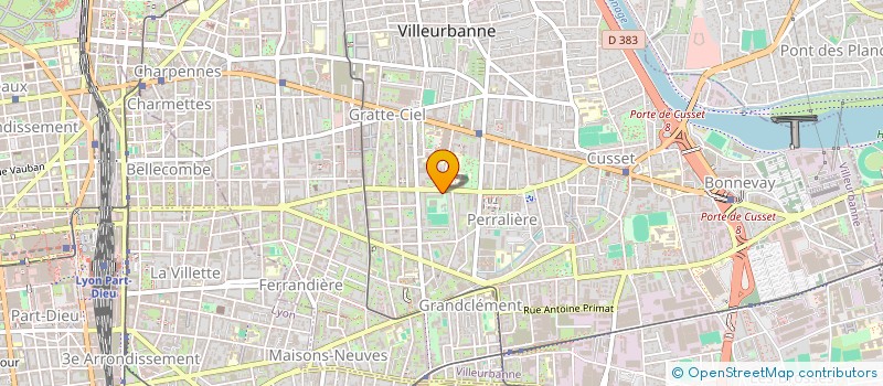 localisation de l'entreprise ETF VILLEURBANNE  VILLEURBANNE