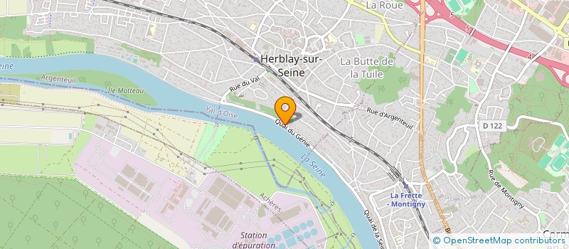 localisation de l'entreprise ETG à HERBLAY-SUR-SEINE