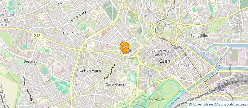 localisation de l'entreprise ETH à CAEN