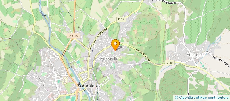 localisation de l'entreprise ETH  VILLEVIEILLE