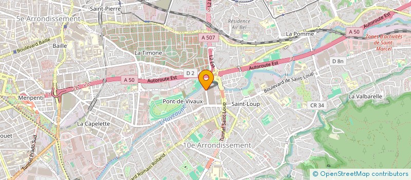 localisation de l'entreprise ETH INGENIERIE à MARSEILLE