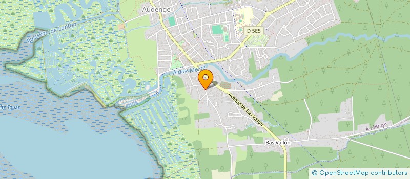 localisation de l'entreprise ETHALEN  AUDENGE