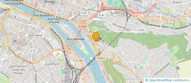 localisation de l'entreprise ETHAN 35  ROUEN