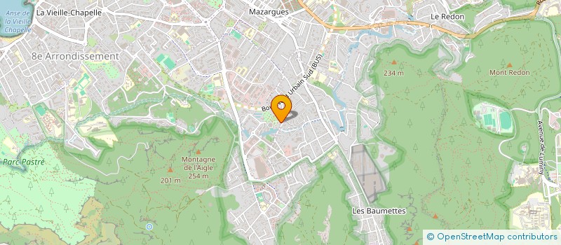 localisation de l'entreprise ETHAN à MARSEILLE