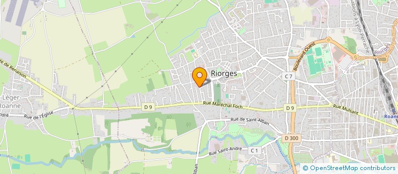 localisation de l'entreprise ETHANANAEMY à RIORGES