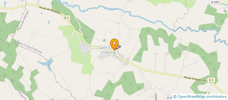 localisation de l'entreprise ETHANLAND  DAX