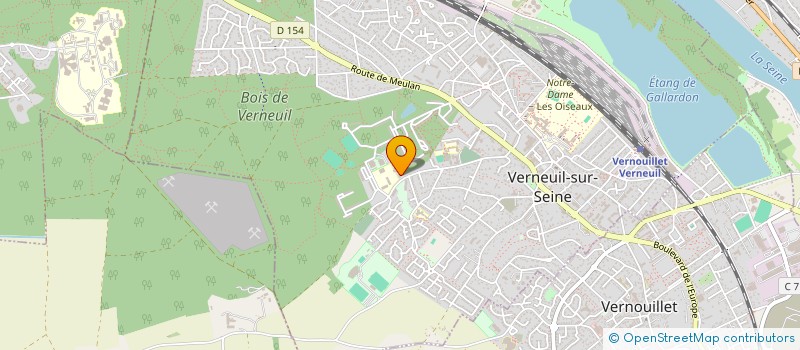 localisation de l'entreprise ETHE  VERNEUIL-SUR-SEINE