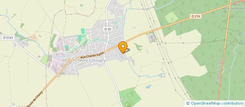 localisation de l'entreprise ETHEA CONSULT  CHEVRY-COSSIGNY