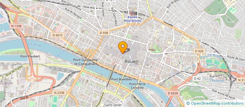 localisation de l'entreprise ETHEL à ROUEN