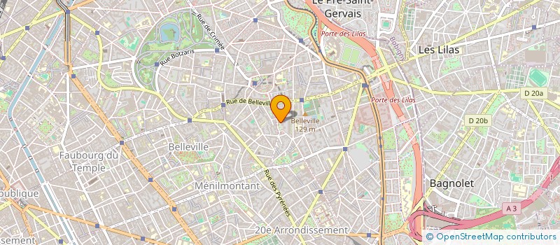 localisation de l'entreprise ETHEREAL TEMPO  PARIS